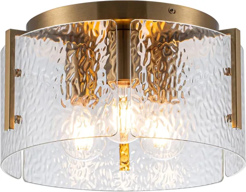 Vista 16 de MAYNA Moderna lámpara de techo dorada, luminarias de pasillo de 1 luz para montaje en techo, regulable, accesorios de iluminación para vestíbulo