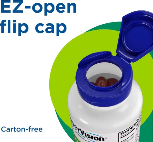 Vista 9 de PreserVision AREDS 2 Suplemento vitamínico y mineral para ojos con OCUSorb, 120 geles suaves veganos, contiene luteína, zeaxantina, vitamina C