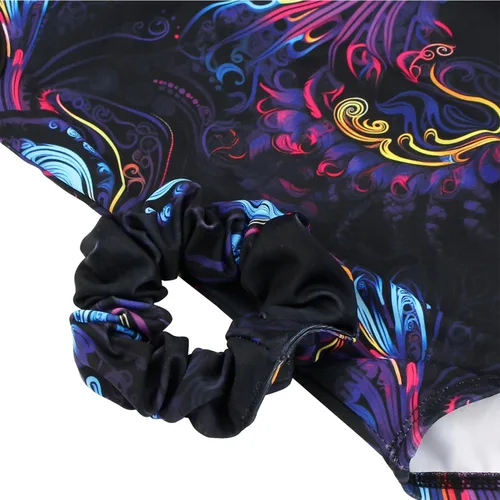 Vista 89 de MODAFANS Leotardos de gimnasia para niñas brillantes para bailar ballet, pantalones cortos con espalda cruzada