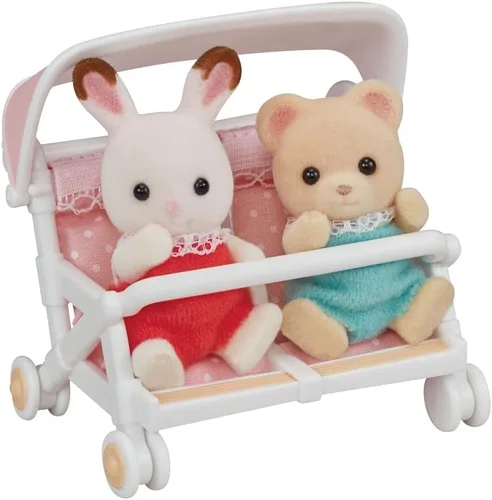Vista 3 de Sylvanian Families - Silla de paseo doble
