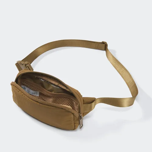 Vista 5 de Mini riñonera Pander impermeable de 0.7 litros, cangurera para todas partes para mujeres y hombres., Marrón, Sólido