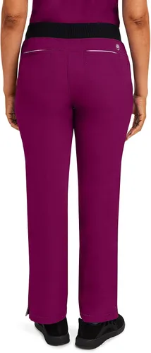 Vista 2 de Healing Hands Pantalones quirúrgicos para mujer, 6 bolsillos, HH360 9151, Nisha, cintura con cordón, diseño atlético de primera calidad