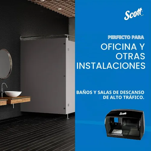 Vista 9 de Scott Professional Dispensador de papel higiénico de rollo estándar sin