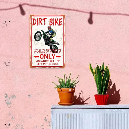 Vista 4 de Divertidos accesorios de motocross para niños, decoración de habitación de niños, motocross para niños, suministros de fiesta de cumpleaños