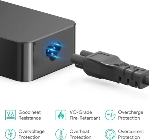Vista 5 de KFD Adaptador de CA para Sony Bravia TV 50" 55" 60" Smart LED LCD HDTV Pantalla Fuente de alimentación Sony KDL-55W700B KDL-55W800B KDL-55W807B