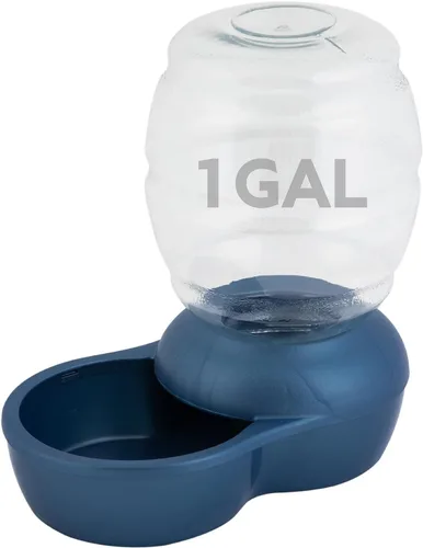 Vista 9 de Petmate Presione la gravedad Waterer con Microban para gatos y perros, 0.5 galones