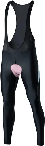 Vista 9 de Santic Mallas de ciclismo acolchadas para mujer, con bolsillo, transpirables