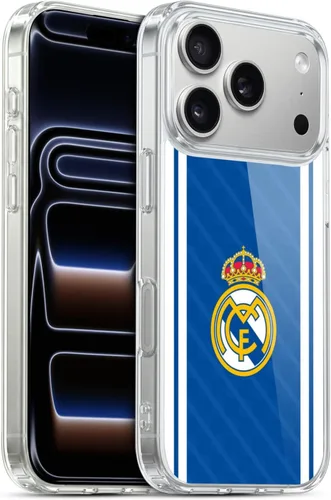Vista 80 de Head Case Designs Funda de gel con licencia oficial del Real Madrid CF azul [protección de grado militar] compatible con Apple iPhone 7 Plus/iPhone