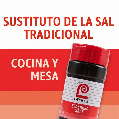 Vista 8 de Sal con especias Lawry's, 4 onzas
