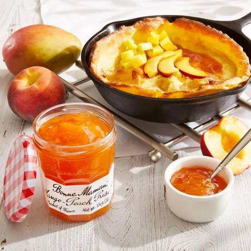 Vista 9 de Bonne Maman Paquete variado de verano (conservas de piña y maracuyá, conservas de mango-melocotón, cuajada de limón), paquete de 3