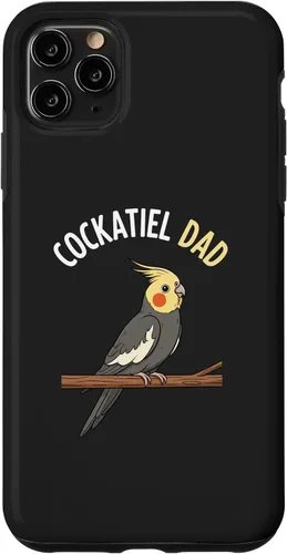 Vista 13 de Bird: Cockatiel Dad, Proud Parrot Parent Vibe Case for iPhone 16