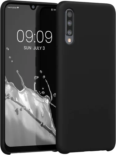 Vista 189 de kwmobile Funda Compatible con Samsung Galaxy A14 5G - Funda de teléfono de TPU y silicona con acabado suave - Verde Lima