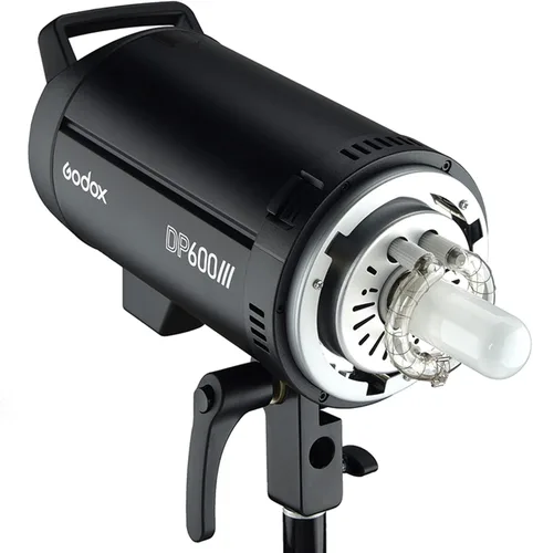 Vista 8 de Godox Kit de 3 luces estroboscópicas Speedlite DP600III Speedlite Studio Strobe Monolight, 1800 Ws Bowens Mount Iluminación de fotografía con caja