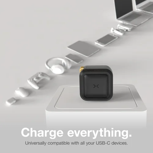 Vista 7 de NOCO XGrid X30 - Bloque de cargador de pared USB-C GaN de 30 W con entrega de energía (paquete de 6)