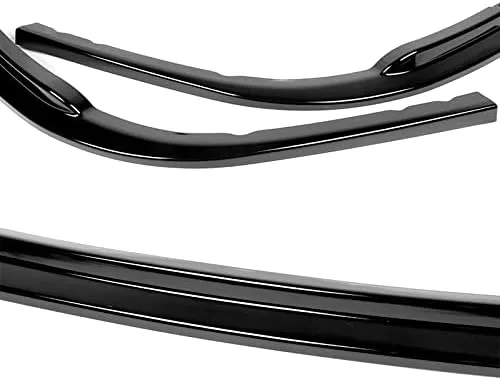 Vista 9 de EPARTS - Juego de 3 piezas de alerón de parachoques delantero estilo CS para barbilla, protector compatible con Subaru Impreza WRX 2008-2010