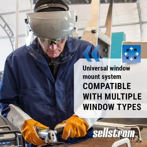 Vista 3 de Sellstrom 301 Face Shield Uncoated Clear Tint, Unbound, ANSI Z87.1