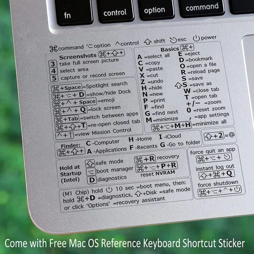 Vista 8 de Funda compatible con MacBook Air de 13 pulgadas 2022, 2021-2018 A2337 M1 A1932 A2179, carcasa de plástico duro duradero, cubierta de teclado