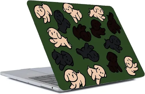 Vista 18 de Funda rígida de plástico compatible con MacBook Air de 13 pulgadas 2020 2021 M1 A2337 A2179 A1932, carcasa rígida de plástico para Mac Air 13
