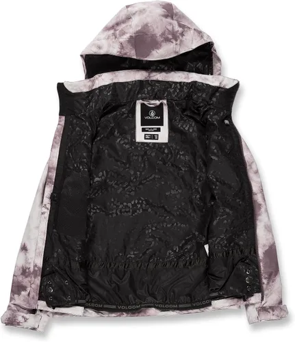 Vista 3 de Volcom Hailyn - Chaqueta de invierno con capucha para esquí y snowboard para mujer