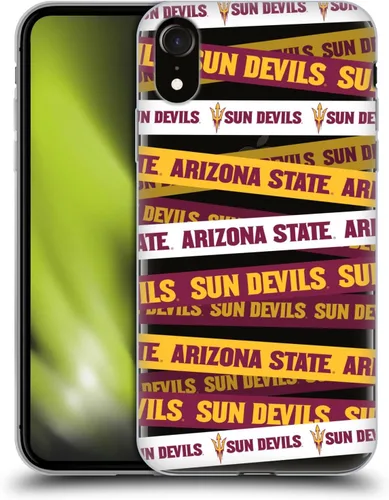 Vista 125 de Head Case Designs Funda de gel ASU Camou con licencia oficial de la Universidad Estatal de Arizona [protección de grado militar] compatible