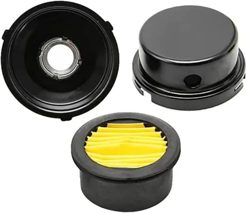 Vista 5 de HL018200AV Compresor de Aire Silenciador Filtro Metal, 0.787 in Rosca (1/2 "PT 0.787 in)