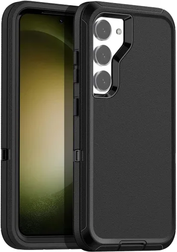 Vista 23 de AICase Funda para Samsung Galaxy S23 (6.1 pulgadas) con protector de pantalla, protección resistente de servicio pesado contra caídas, cuerpo