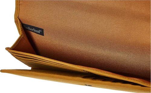 Vista 20 de Timberland - Cartera de piel con solapa RFID para mujer, Rojo, talla única