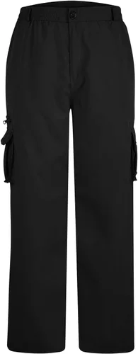 Vista 3 de Feancey Pantalones cargo para hombre, pantalones deportivos de entrenamiento, pantalones de senderismo holgados, pantalones casuales al aire libre