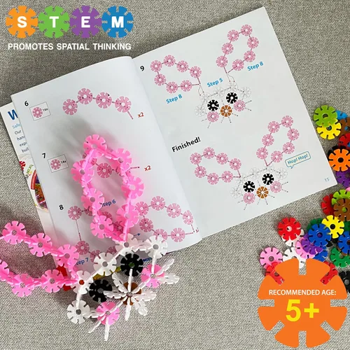 Vista 6 de Brain Flakes - Cuaderno de ideas de construcción para principiantes Libro de actividades impreso grande de 8.5 x 11 pulgadas con 84 páginas
