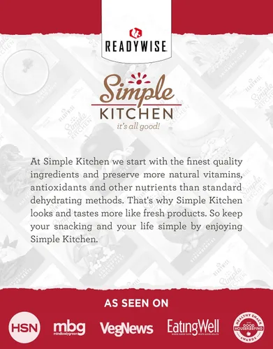 Vista 7 de READYWISE - Cocina simple, favoritos de sopa, paquete variado, 8 porciones por bolsa, mezcla de sopa, tamaño familiar, MRE, alimentos liofilizados