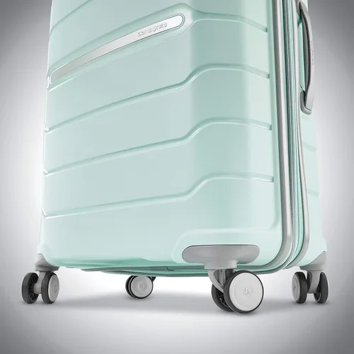 Vista 6 de Samsonite Freeform Maleta rígida, expandible con ruedas dobles giratorias, Verde (Mint)), 78255-1562