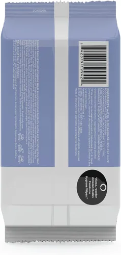 Vista 3 de Amazon Basics Toallitas de higiene femenina, sin alcohol, pH equilibrado, probado por ginecólogos, aroma fresco, 168 unidades (4 paquetes de 42)