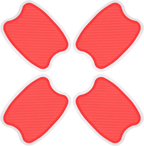 Vista 14 de 4 piezas protectores universales de borde de puerta de automóvil, protector de silicona para parachoques de carrocería de automóvil, moldura