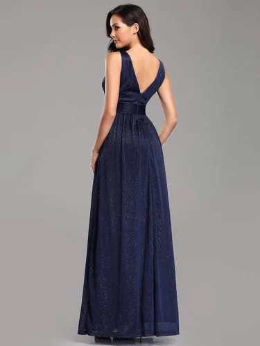 Vista 2 de Ever-Pretty Vestidos de dama de honor fruncidos con cintura imperio para mujer 7764