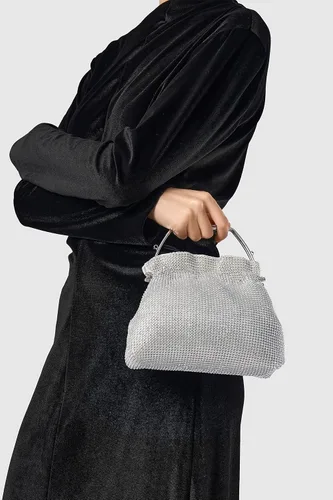 Vista 6 de BABEYOND Bolso de mano Flapper de los años 1920 Gatsby de cristal bolso de mano rugiendo de la noche de los años 20 accesorios de Gatsby de los años