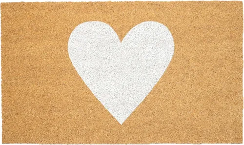 Vista 10 de Calloway Mills - Felpudo Madison Heart (Naranja, 24 x 36 pulgadas)