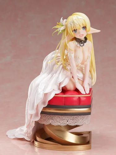 Vista 8 de FuRyu How NOT to Summon a Demon Lord: Shera (versión de boda) Figura de PVC a escala 1:7, multicolor, 8 pulgadas