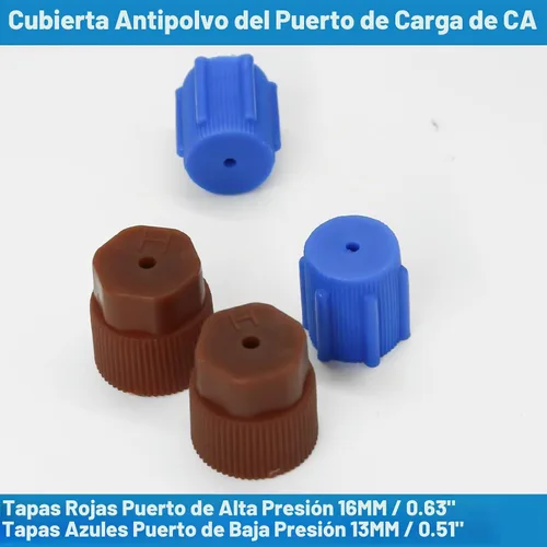 Vista 4 de CANIPHA Kit de núcleo de válvula de aire acondicionado, kit de conversión R12 a R134a R134a Sistema de refrigeración A/C núcleo de válvula, kit
