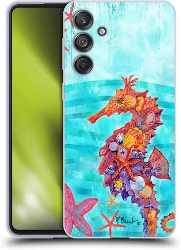 Vista 9 de Head Case Designs Officially Licensed Paul Brent Agate Mermaid Coastal Soft Gel Case Compatible with Samsung Galaxy M55 5G