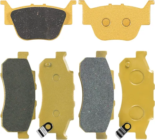 Vista 7 de Pastillas de freno de disco de cerámica delanteras y traseras resistentes para Honda Pioneer 700 500 700-4 2014-2021 Reemplazar 06435-HN8-016