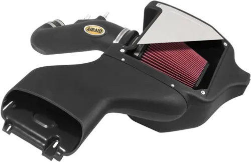 Vista 3 de Airaid Sistema de admisión de aire frío: aumento de caballos de fuerza, filtración superior: compatible con FORD (F150) 2015-2020 AIR-401-293