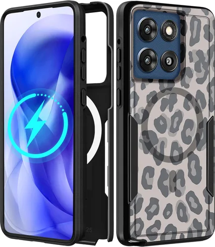 Vista 199 de Funda para Moto G 5G 2024 – Compatible con MagSafe para mujeres y niñas, bonita funda protectora magnética para teléfono, diseño femenino Kawaii