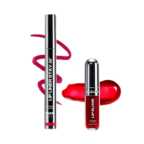 Vista 17 de Sacheu Lip Liner STAY-N Peel Off - Tinte labial impermeable de larga duración con ácido hialurónico y vitamina E, acabado mate a prueba de COREAL