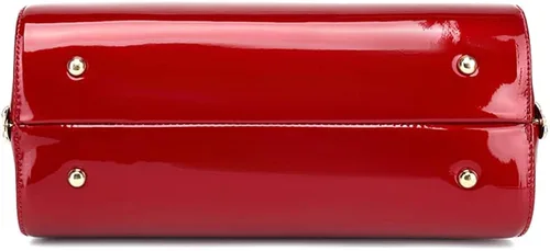 Vista 6 de Style Strategy - Bolsos de charol para mujer asa superior con cierre de beso bolsos cruzados para mujer