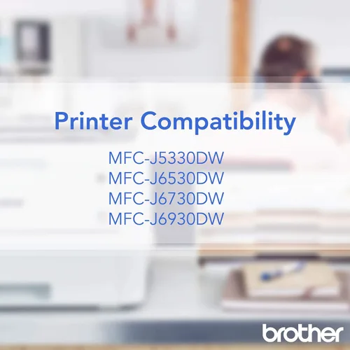 Vista 7 de Brother Impresora LC30173PK Paquete de 3 cartuchos de tinta XL de alto rendimiento - 1 Ea: Tinta cian/magenta/amarilla LC3017Y Cartucho de tinta