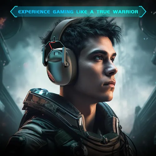 Vista 8 de Auriculares inalámbricos para juegos para PC, PS5, PS4, Mac, Nintendo Switch, auriculares para juegos con micrófono, auriculares Bluetooth 5.3
