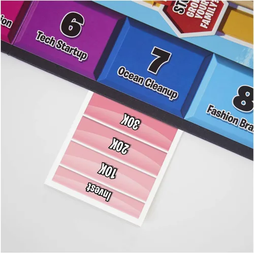 Vista 8 de Juego de mesa The Game of Life, juegos familiares para niños de 8 años en adelante, las clavijas vienen en 6 colores, juegos de mesa familiares