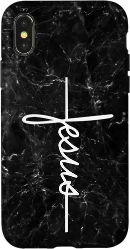 Vista 5 de iPhone 12 Pro Max - Carcasa para teléfono cristiano, diseño de Jesús