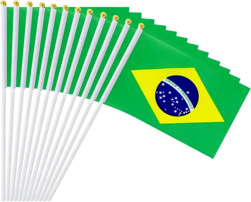 Vista 25 de Bandera de Australia Bandera Australiana, Pequeña Mini Bandera de Australia de Mano con Palo, Ideal para Fiestas, Desfiles, Eventos Deportivos