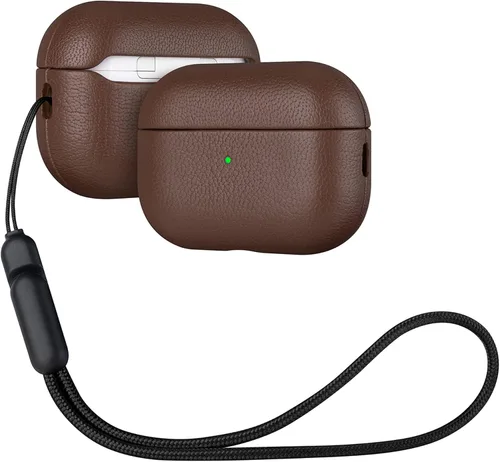 Vista 13 de Lopie Estuche de cuero para AirPods Pro de segunda generación - Rojo, unisex